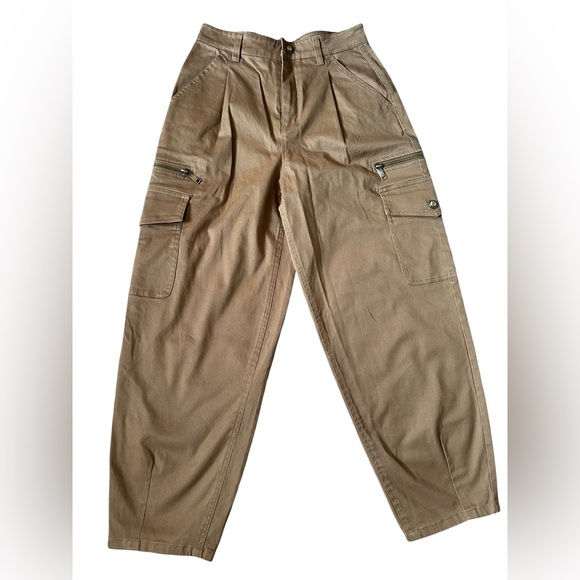 Michael Kors Tan Cargo Pants - Picture 6 of 6